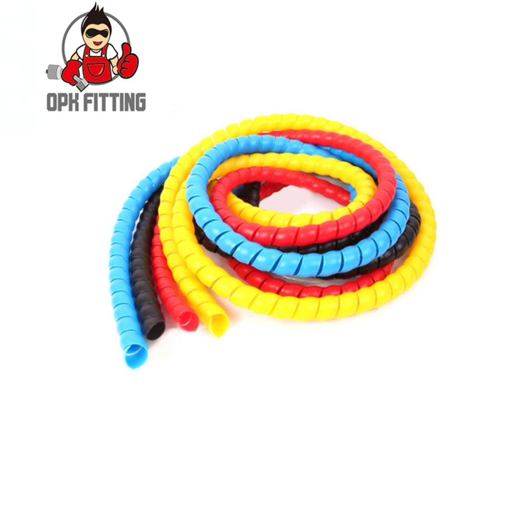 Spiral Protective Sleeve PP Plastic Hose Guard for Hydraulic Hose