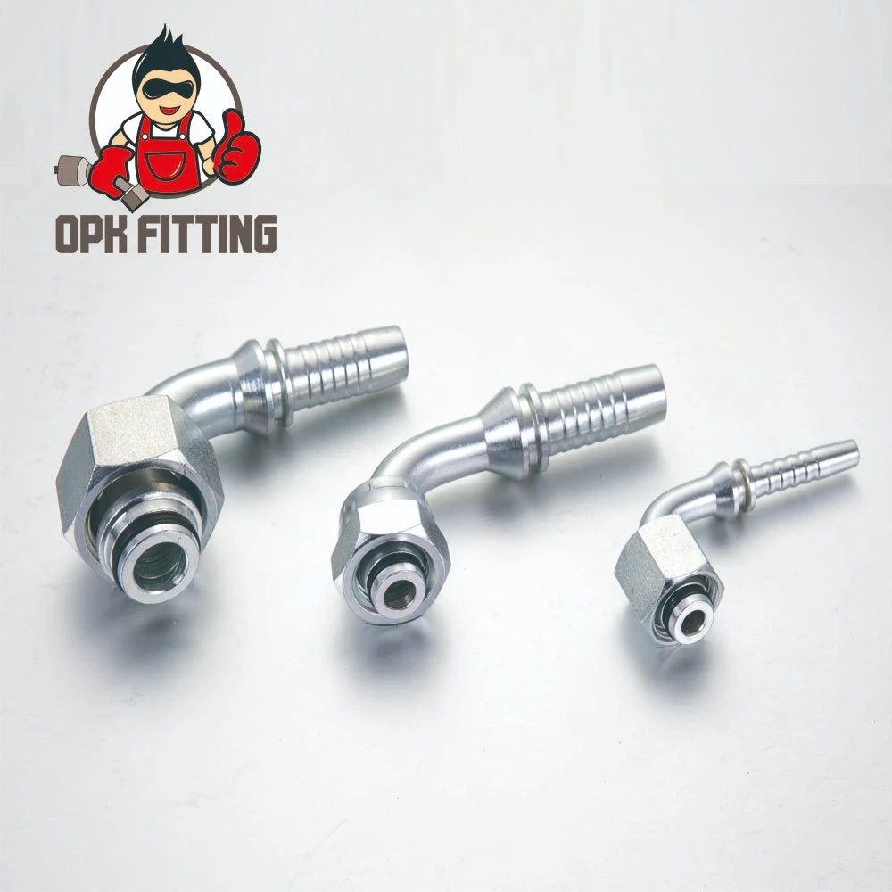 20491 90° Metric Female 24° Cone O-Ring L.T.