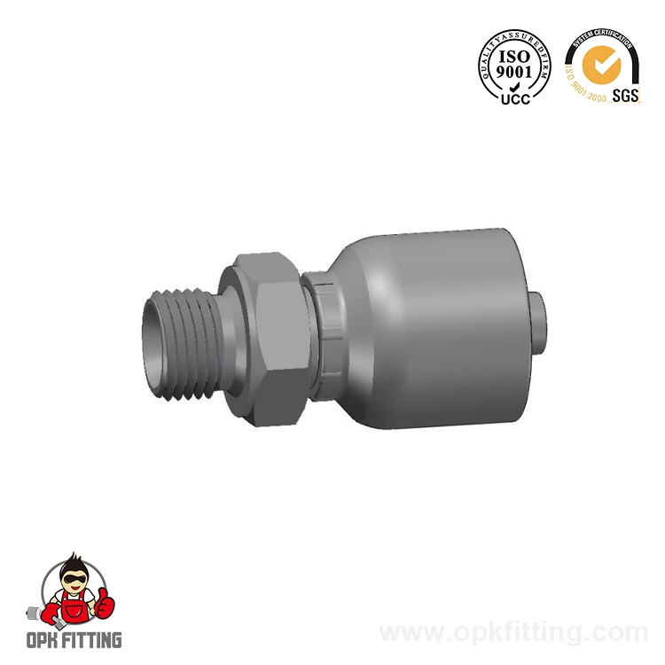 10611-RW Metric Male Double Use For 60° Cone Seat Or Bonded Seal