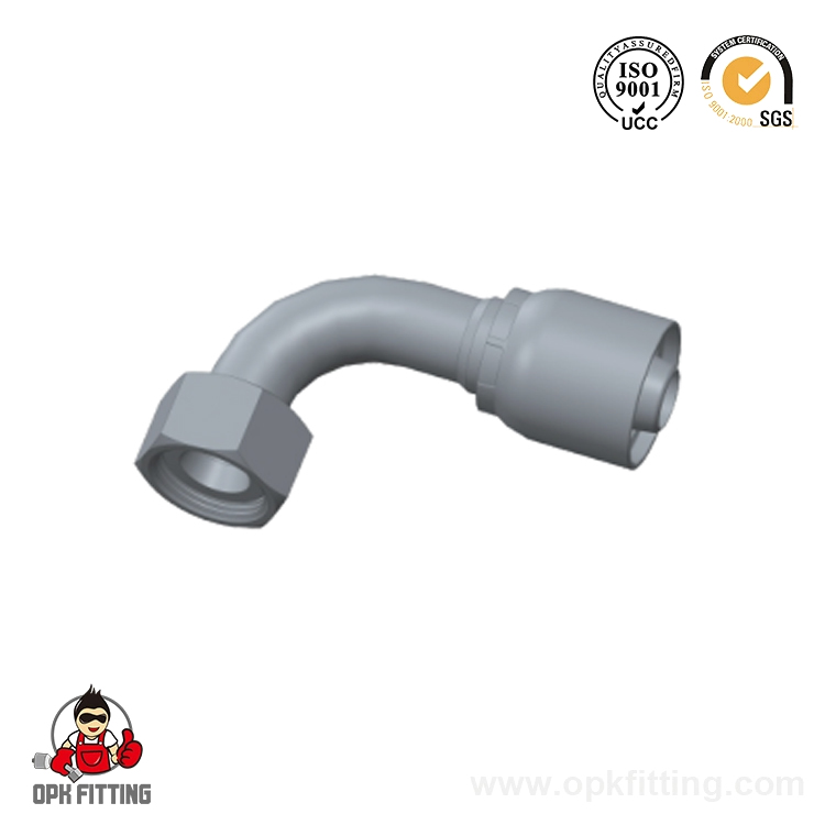 20791-RW 90° GB Metric Female 74° Cone Seat