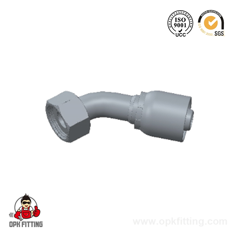 24241-RW 45° ORFS Female Flat Seat