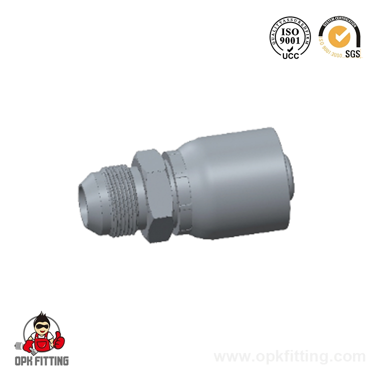 16711-RW JIC Male 74° Cone