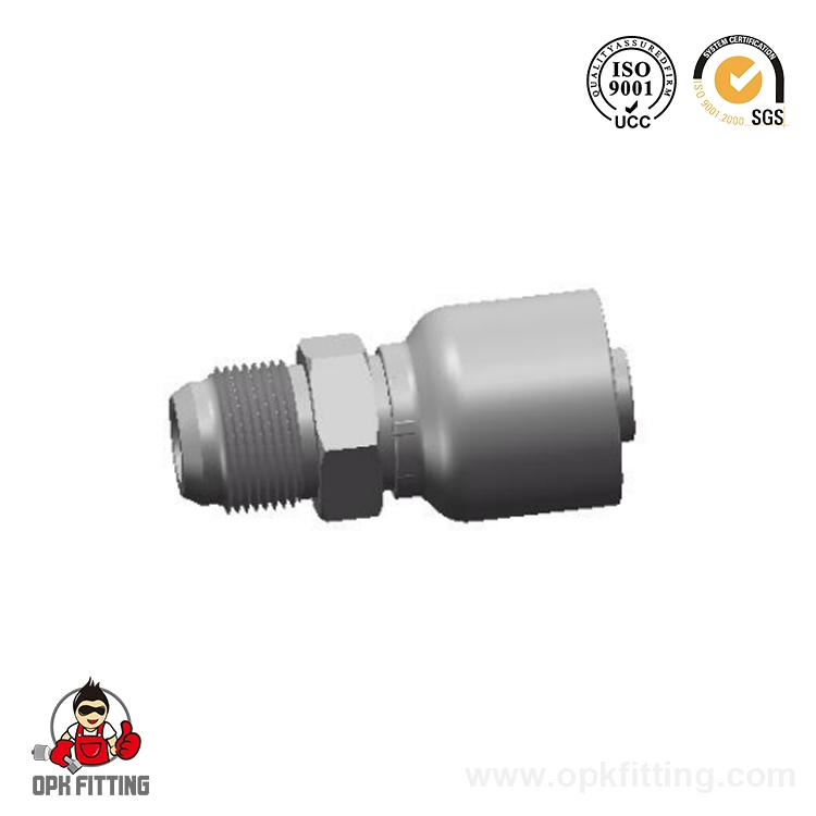 19611-RW JIS BSPP Male 60° Cone Seat