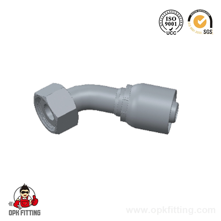 20241-RW 45° Metric Female Flat Seat