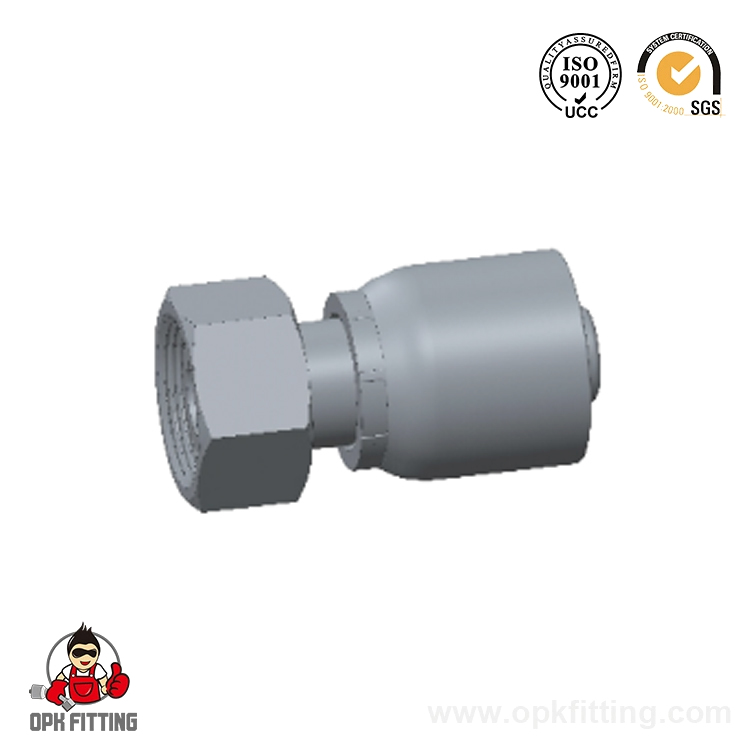 20411-RW Metric Female 24° Cone O-Ring L.T.DIN3865