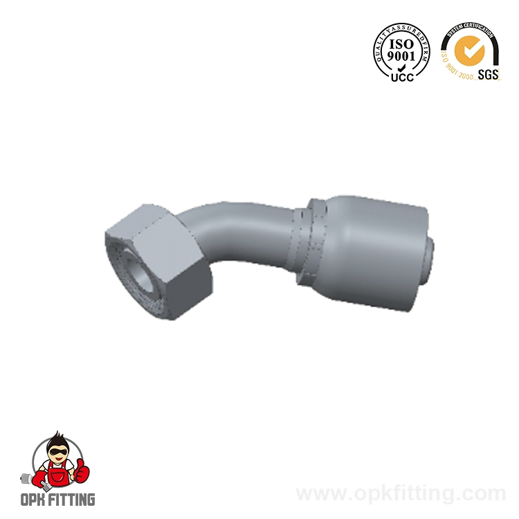 20441-RW 45° Metric Female 24° Cone O-Ring L.T.DIN3865