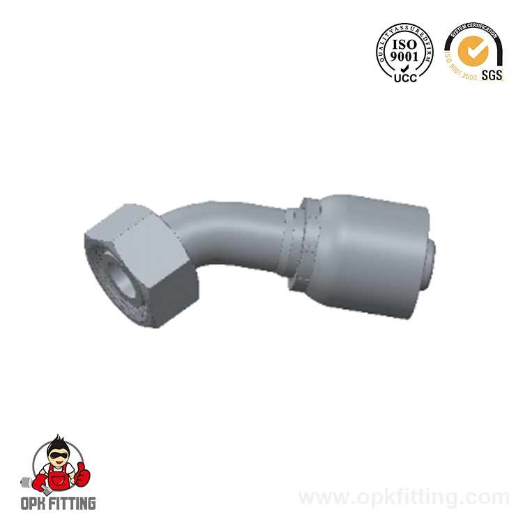 20541-RW 45° Metric Female 24° Cone O-Ring H.T.DIN3865