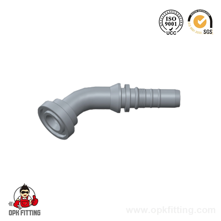 87643 45°SAE  Flange 6000  PSI