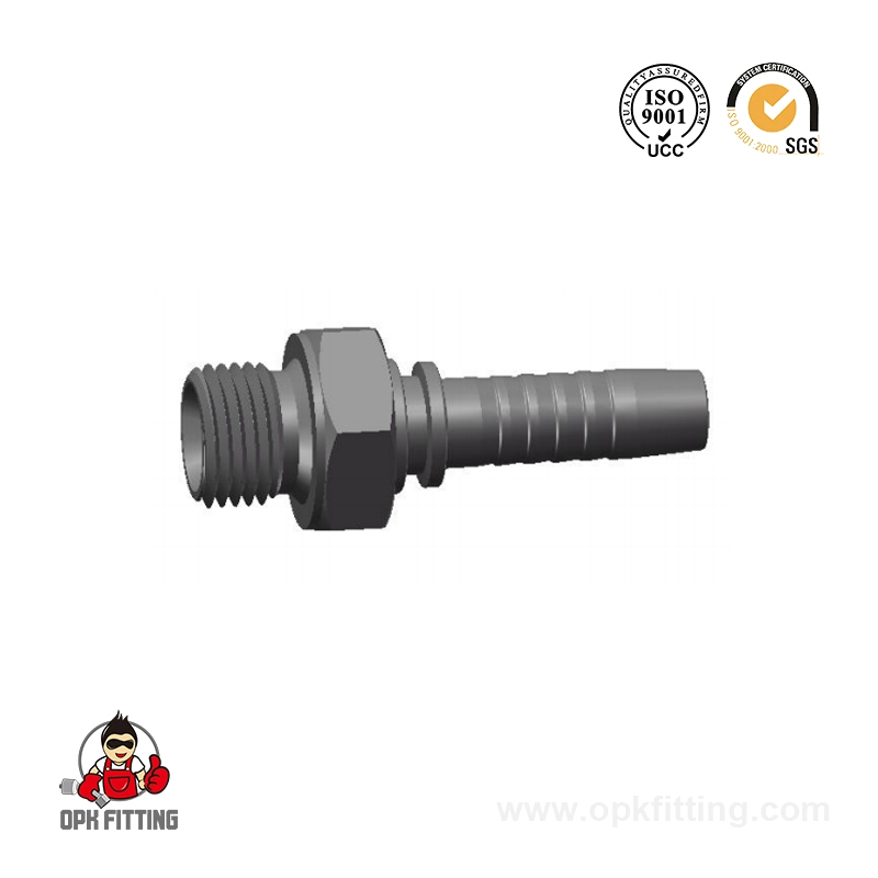 10611 Metric Male Double Use For 60°Cone Seat Or Bonded Seal