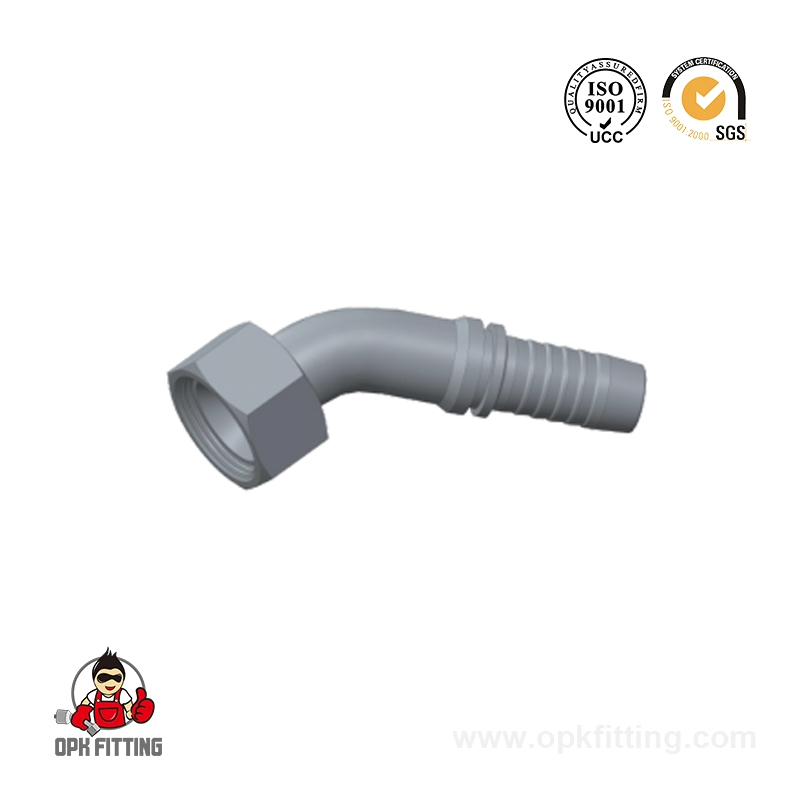 20741 45° GB Metric Female 74° Cone Seat