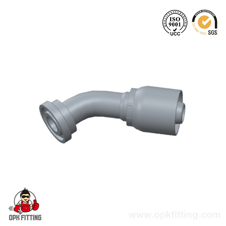 87341-RW 45° SAE Flange 3000 PSI