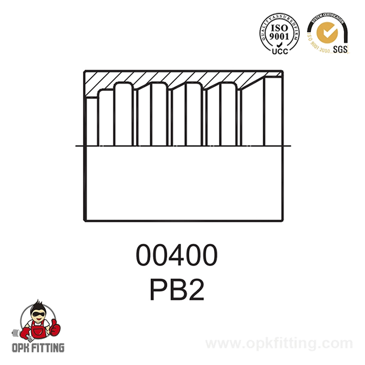 00400D Ferrule For 4SP, 4SH/12-16 Hose