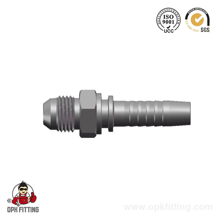 10711 GB Metric Male 74°Cone