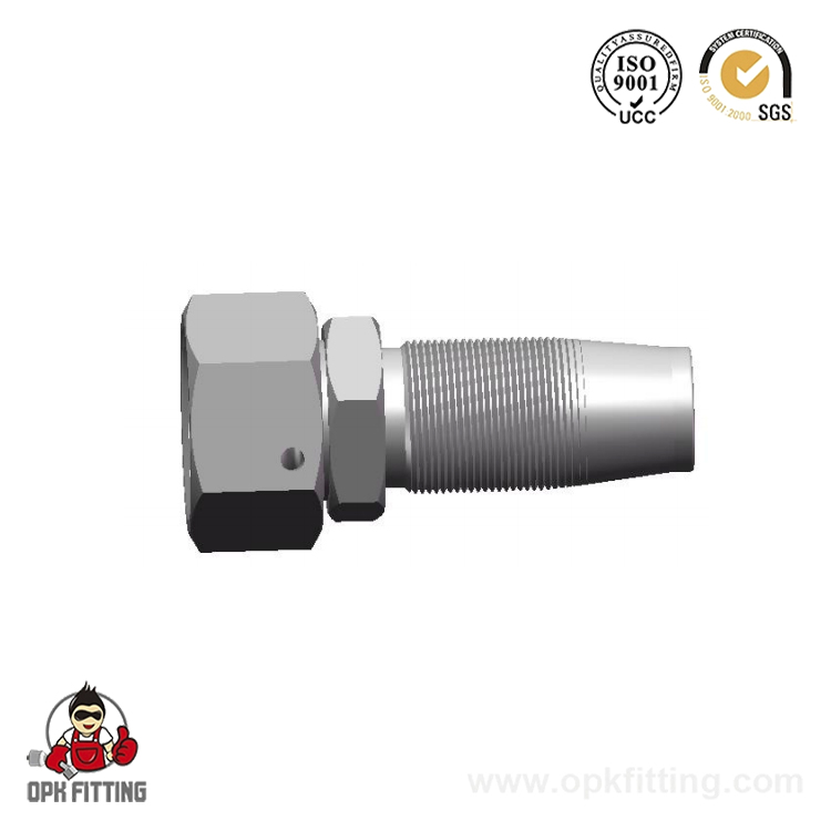20418DW Metric Female 24°Cone O-RING L.T.