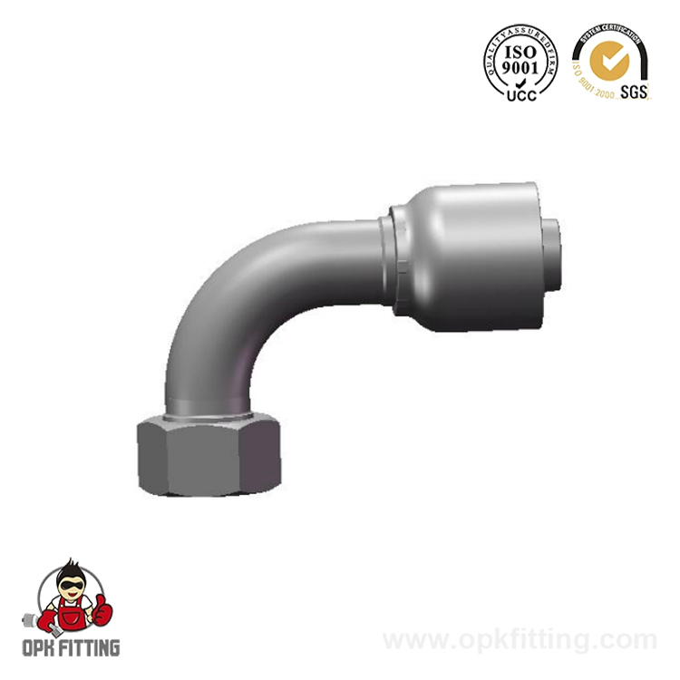 20691-RW 90° Metric Female 60° Cone