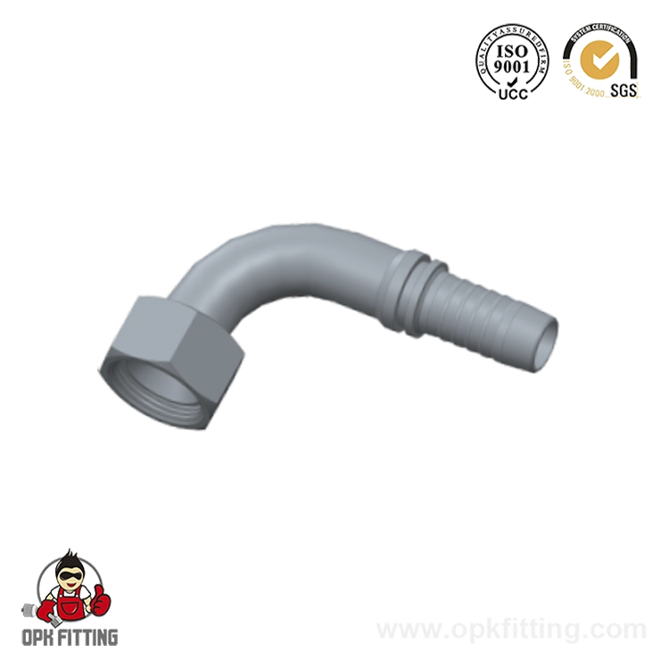 20791 90° GB Metric Female 74° Cone Seat